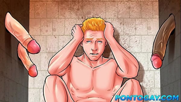 Atrás das Grades – Fazendo fila pra comer o loirinho novato
