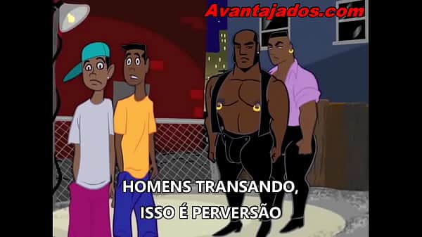 Gay Cartoon o Herói da Bunda Grande