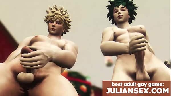 Threesome Gay Sex Animation