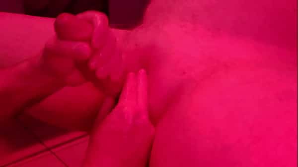 A friend jacks me off til I cum