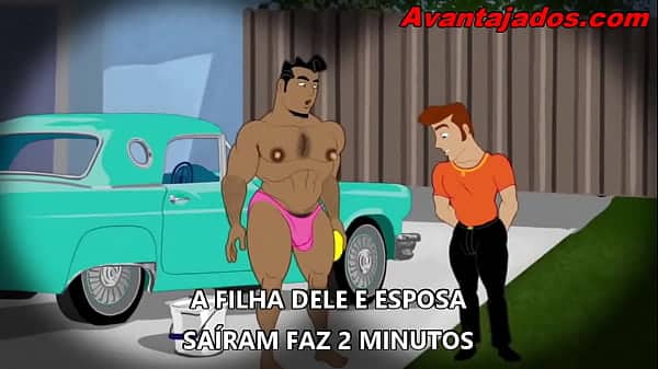 Pornô Gay em Desenho o Professor Putão