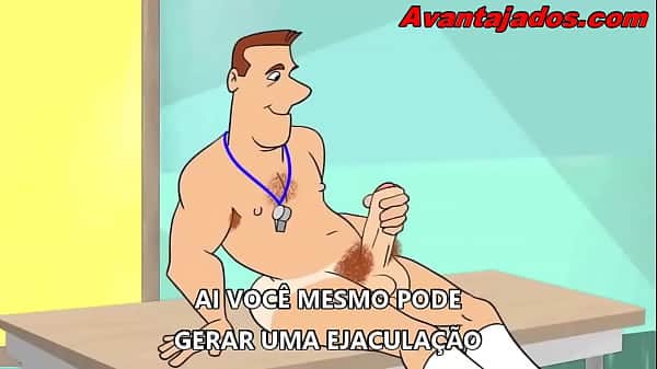 Desenho de Sexo Gay com Universitarios Tarados