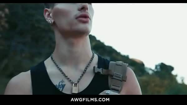 Stressed out gay man’s lucky day on the road – Cyrus Stark, Jake Jaxx