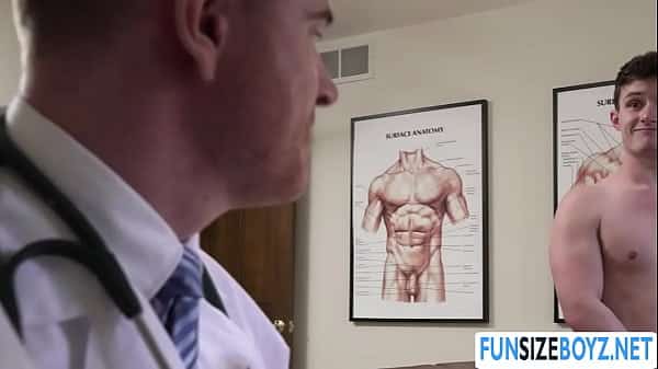 Doctor Legrand bareback fucks his patient Grant