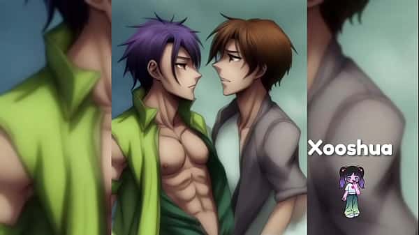 Gay love, 3D gay video
