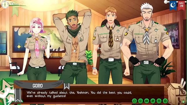 Straight Boys Dick Sizing Contest | Camp buddy – Yoichi Route – Part 14