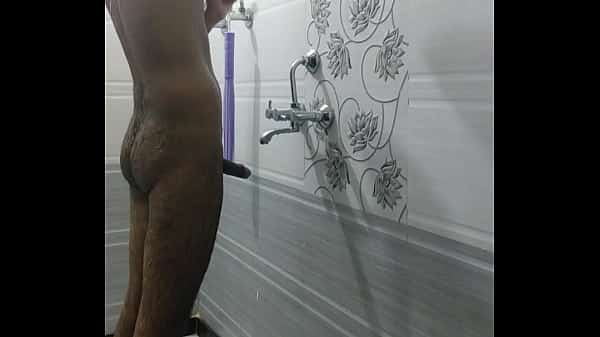 Gay huge dick bathroom