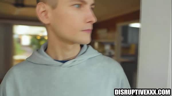 Threesome fucked by creepy neighbors