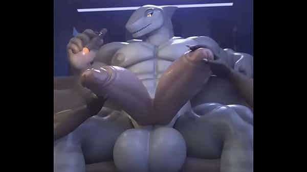 Furry dotado imenso