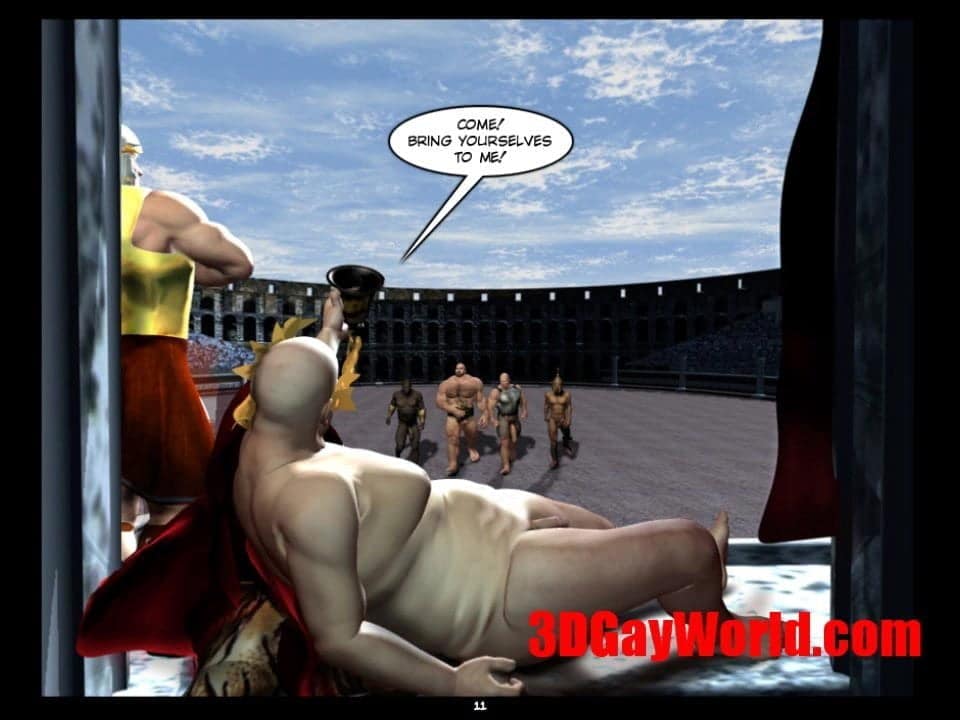 Gay Olympic Games Funny 3DGay Cartoon Anime 3D Comics Joke