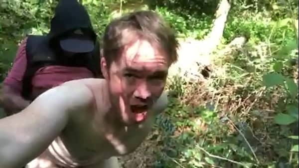 Losing my anal virginity in the woods