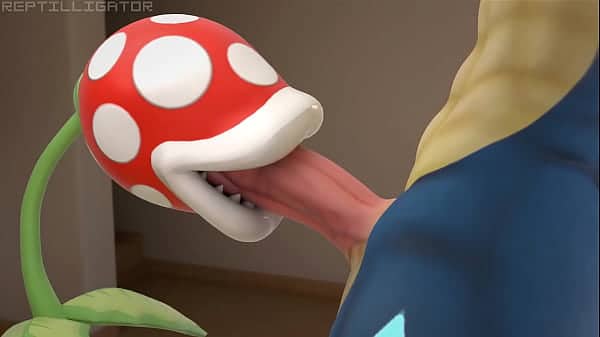 Gay furry getting a blowjob
