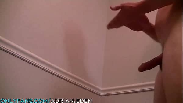 Adrian Eden – Standing Masturbation with Passionate Moans