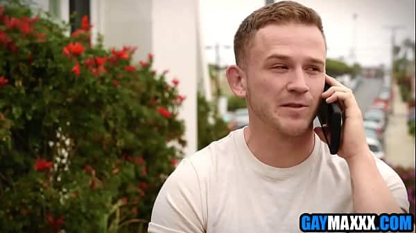 Soldier comes back home & threesome fucks gay roommates