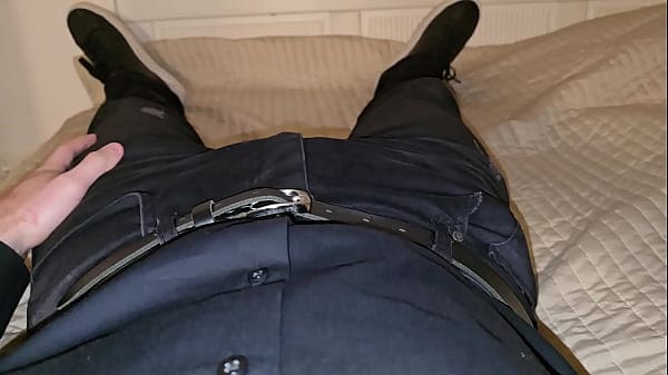 Hot Daddy PhantomGentX Pumps Hard Cock Post-Work Jeans Shirt