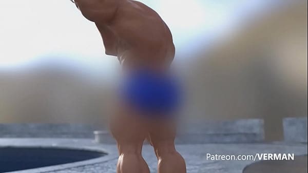 Muscle Growth Animation