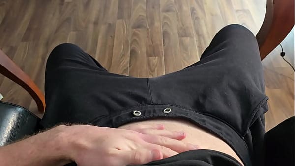 Solo Gay PhantomGentX Gets Flaccid Penis Hard and Jerks Intensely
