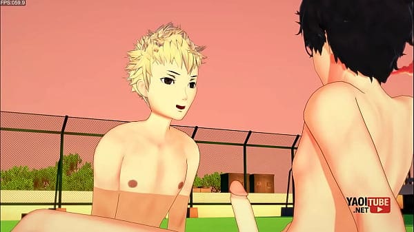 Persona 5 Yaoi – Joker x Ryuji handjob and anal sex – Japanese Asian Manga Anime Manga Game Gay Porn