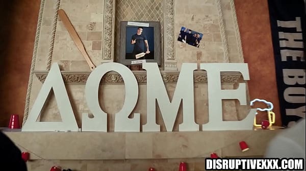 Frat House Gay Threesome Sex