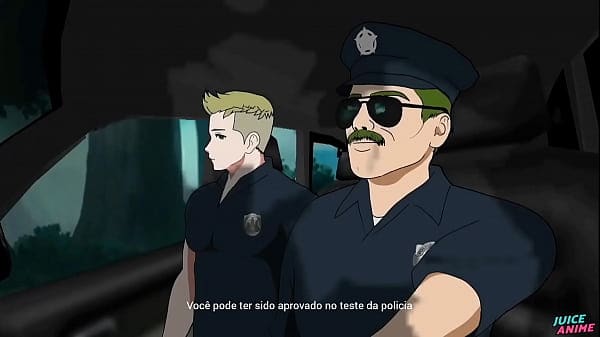 ( Gay ) Coroa Tenente da Policia gosta de sentar na rola dos novatos – Gay Bara Yaoi