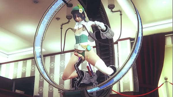 Genshin Impact Yaoi – Venti in sex machine and Fucked – Sissy crossdress Japanese Asian Manga Anime Game Porn Gay