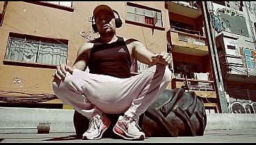 Chacal de las barras insurgentes CDMX haciendo porno gay como puta marica sumisa con jaula de castidad en su pequeño pene